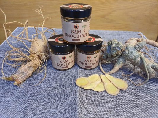 Sâm Ngọc Linh ngâm mật ong